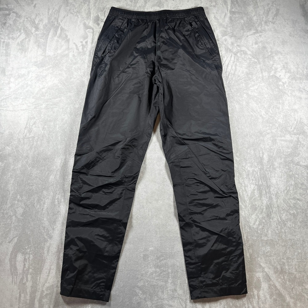 PATAGONIA Womens S Torrentshell H2No Rain Pants Black Waterproof Hiking Zip